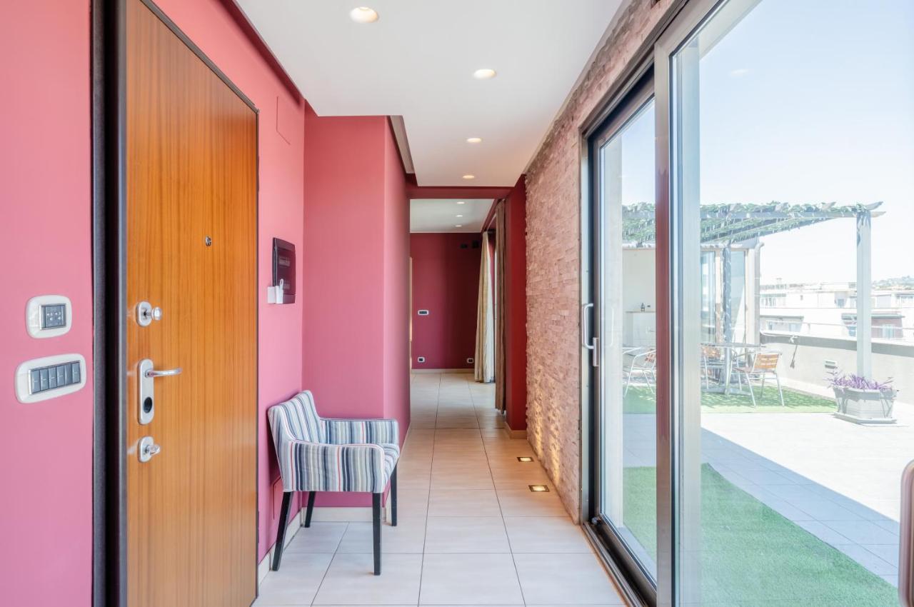Etna View Superior Flat With Terrace And Jacuzzi Apartment Катания Екстериор снимка